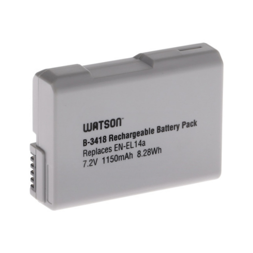 NWTS Gray Watson EN-EL14A Lithium-Ion Compatible Battery Pack (7.2V, 1150mAh)